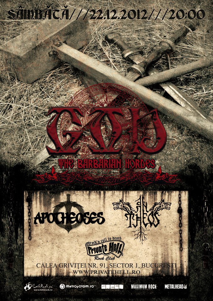 God – ultimul concert din 2012